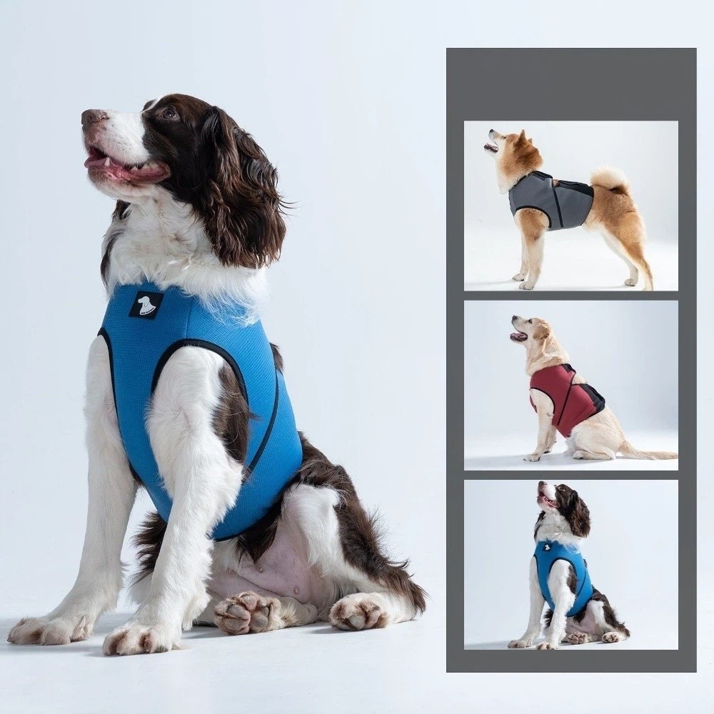 Dog Anxiety Vest - Atmungsaktive Beruhigungs-Weste für Hunde, Verstellbare Komfort-Jacke