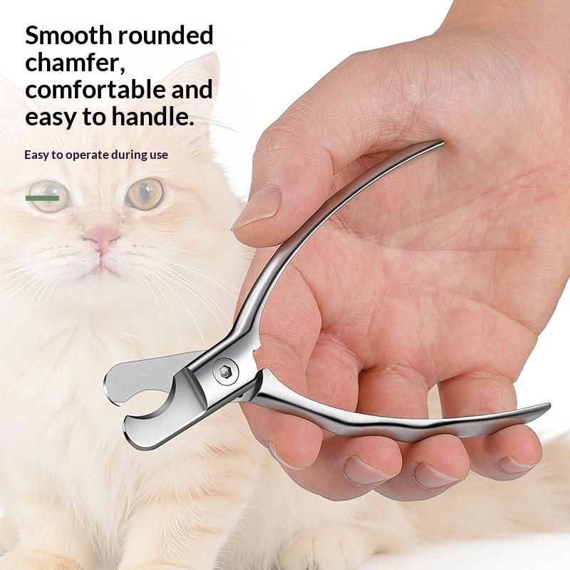 Pet Supplies Nail Trim - 2026 Neue Vollstahl-Tier-Nagelschere mit Scharfer, Sicherer