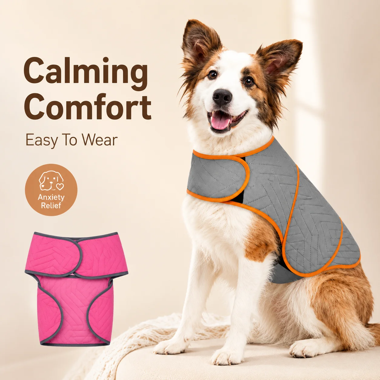 Verstellbare Beruhigungsweste  – Dog Anxiety Vest Bewertung und Preis